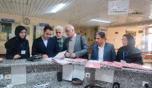 بازدید از بیمارستان آموزشی